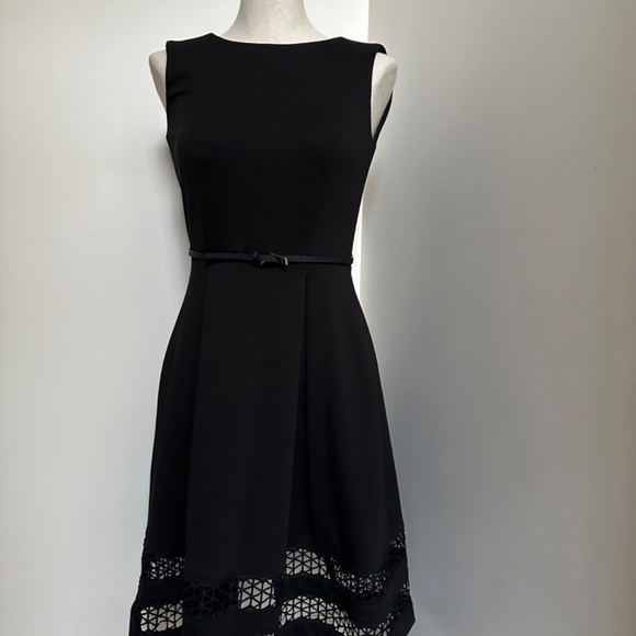 Calvin Klein Black Dress Size:0 - Picture 2 of 5